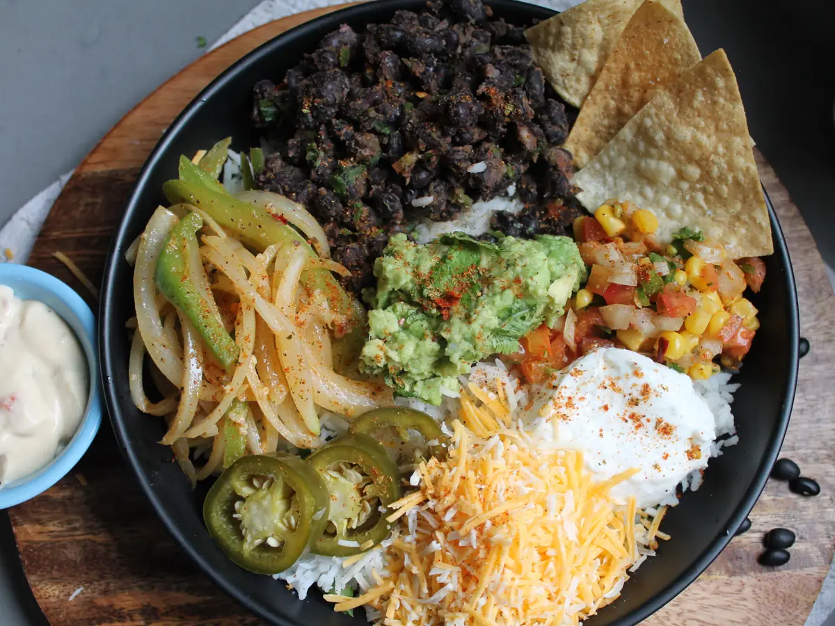 Black Bean Burrito Bowl
