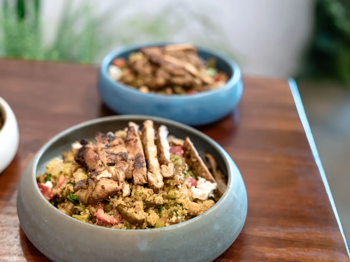 Grilled Lemon Chicken Bowl