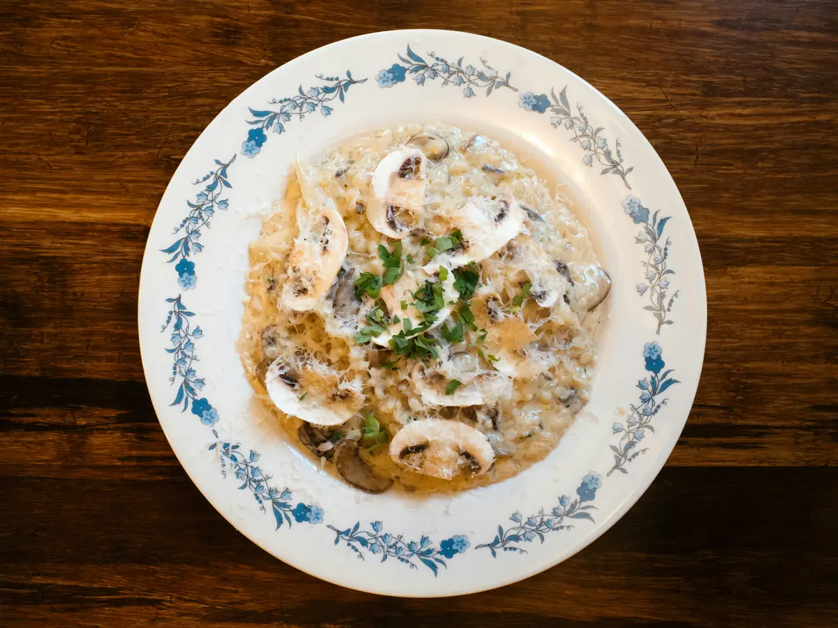 Creamy Mushroom Risotto