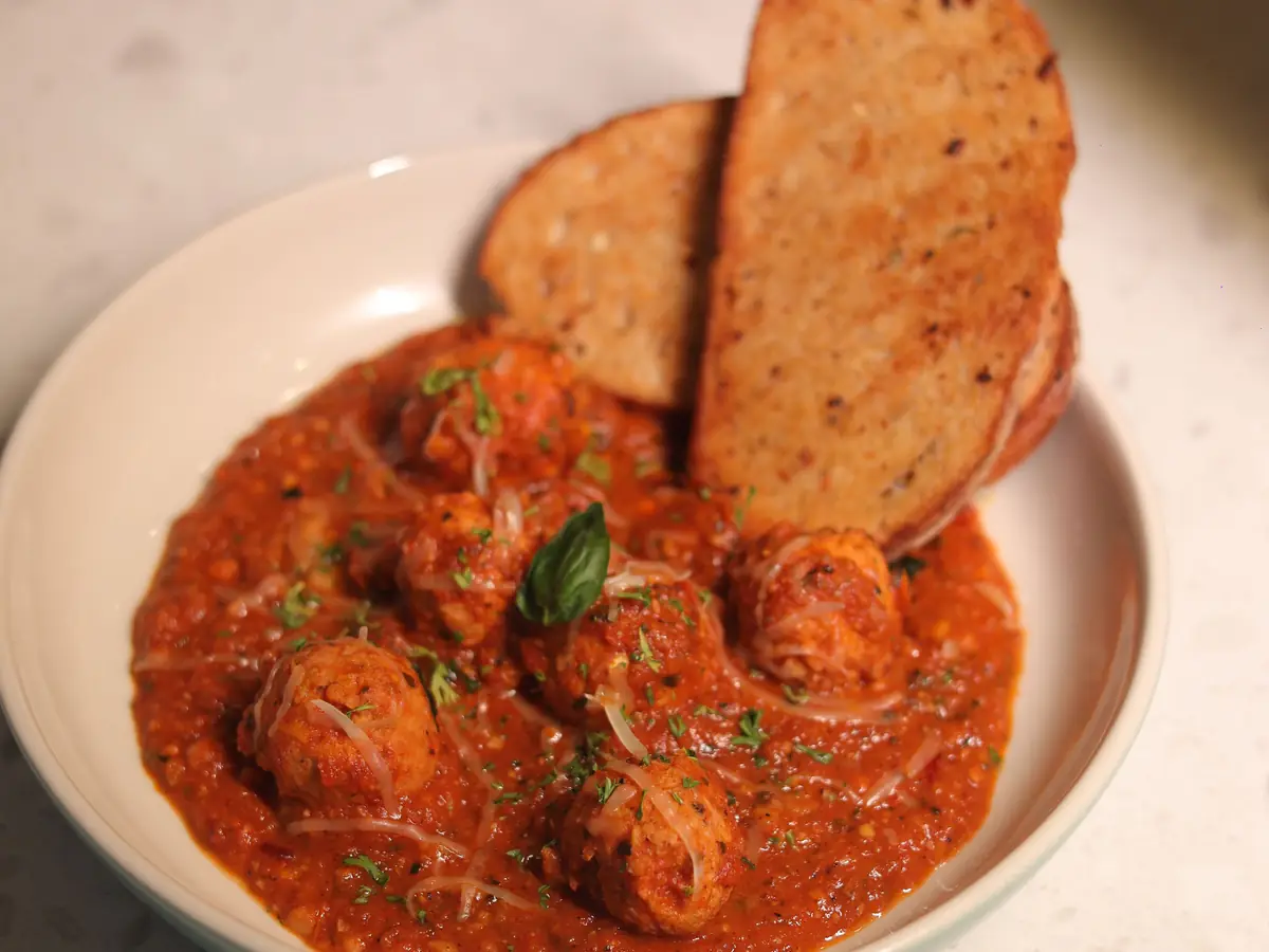 Turkey Meatballs in Marinara